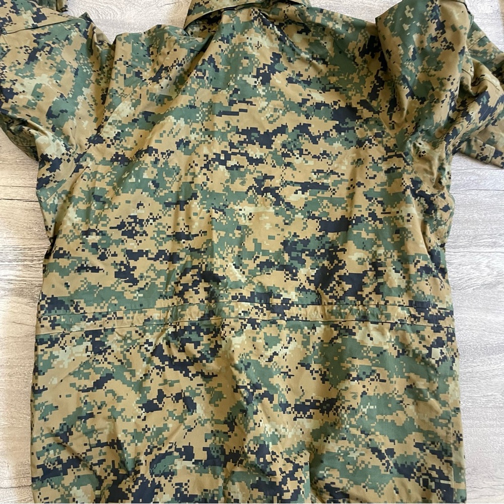 USMC Apecs Gore Tex Digital Marpat Cold Weather Parka - Picture 4 of 8